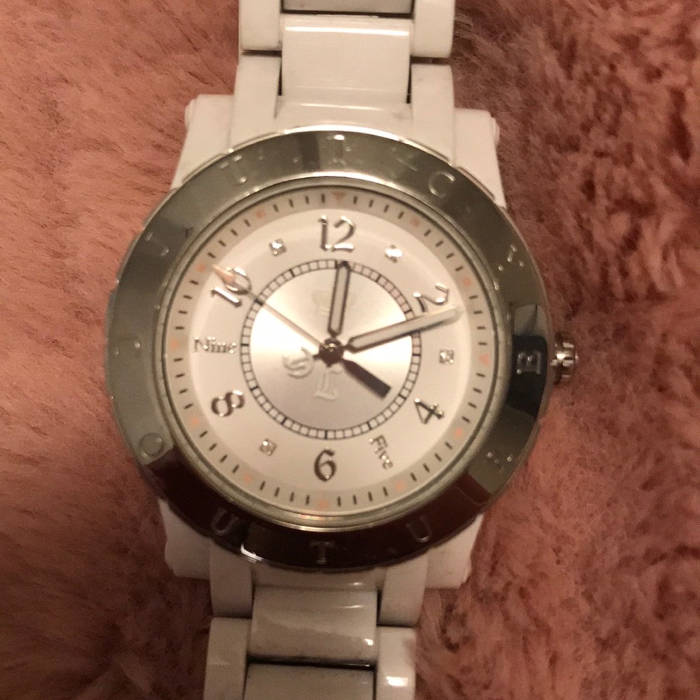 Juicy couture white watch